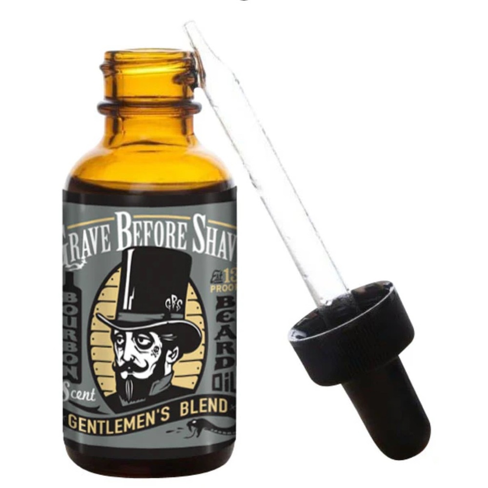 2/$21 Grave Before Shave Beard Oil - Gentleman’s Blend